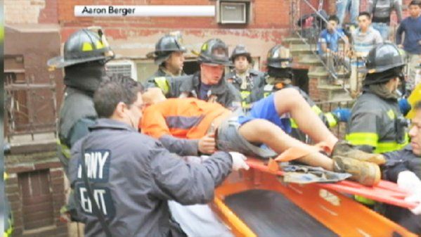 The workers were digging an extension in the yard of a rowhouse on Wilson Street in Williamsburg that was under renovation at the time of the accident. The owner of the building did not have a permit for construction, NBC 4 New York has learned. Andrew Siff reports. (Published Monday, Dec. 14, 2015)